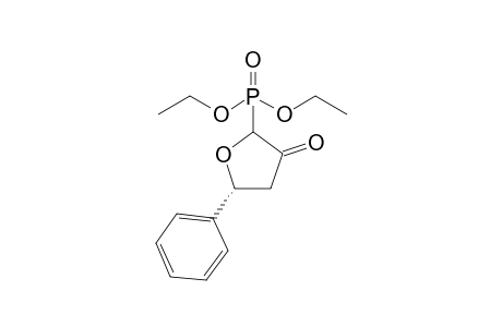 (5R)-2-diethoxyphosphoryl-5-phenyl-3-oxolanone