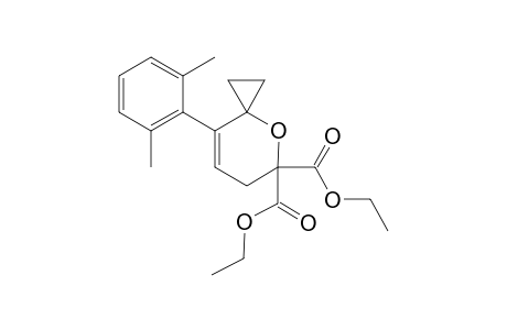 Diethyl 8-(2,6-dimethylphenyl)-4-oxaspiro[2.5]oct-7-ene-5,5-dicarboxylate