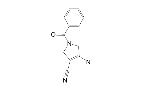 1-Benzoyl-3-amino-4-cyano-3-pyrroline