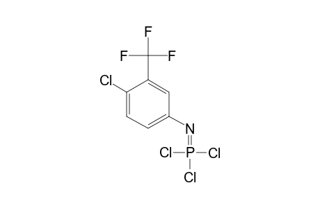(4-CHLORO,3-TRIFLUOROMETHYL-PHENYLIMIDO)-PHOSPHATIC-ACID,TRICHLORIDE