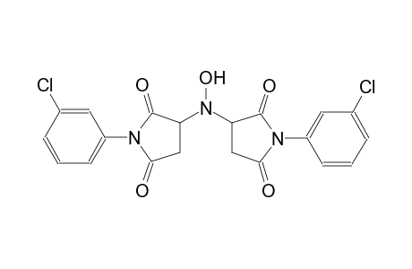 1-(3-chlorophenyl)-3-[[1-(3-chlorophenyl)-2,5-dioxo-3-pyrrolidinyl](hydroxy)amino]-2,5-pyrrolidinedione