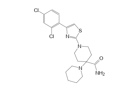 1'-(4-(2,4-dichlorophenyl)thiazol-2-yl)-[1,4'-bipiperidine]-4'-carboxamide