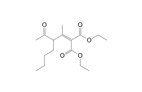 2-(2-acetyl-1-methyl-hexylidene)malonic acid diethyl ester