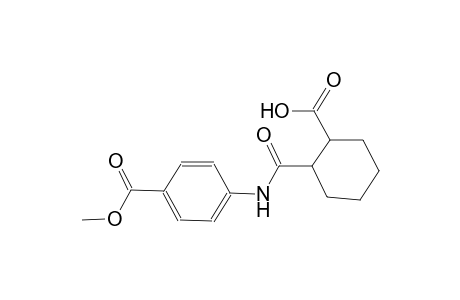 2-{[4-(methoxycarbonyl)anilino]carbonyl}cyclohexanecarboxylic acid