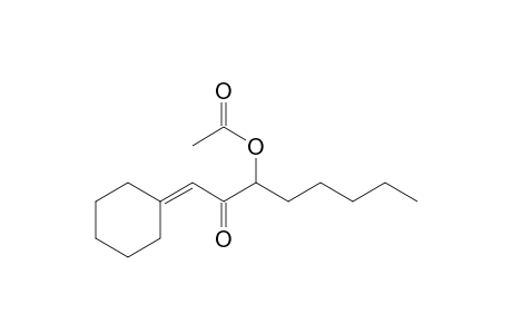(1-cyclohexylidene-2-oxidanylidene-octan-3-yl) ethanoate
