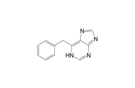 6-Phenylmethyl-1H-purine