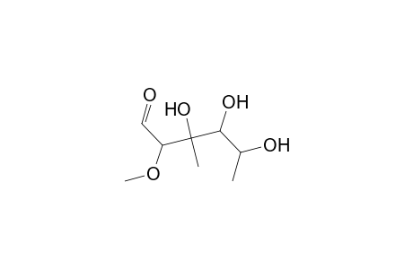 L-Talose, 6-deoxy-3-C-methyl-2-O-methyl-