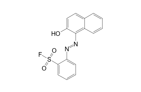 Benzenesulfonyl fluoride, 2-[2-(2-hydroxy-1-naphthalenyl)diazenyl]-