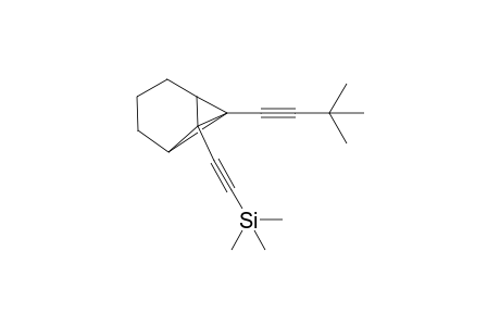 1-(3',3'-Dimethyl-1'-butynyl)-7-[(trimethylsilyl)ethynyl]tricyclo[4.1.0.0(2,7)]heptane