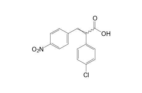 2-(p-chlorophenyl)-3-(p-nitrophenyl)acrylic acid