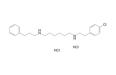 N-[2-(4-Chlorophenyl)-ethyl]-N'-(3-phenylpropyl)-1,6-hexanediamine-dihydrochloride
