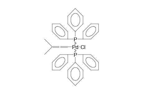 Chloro-(3-methyl-1,2-butadienyl)-bis(triphenylphosphine)-palladium