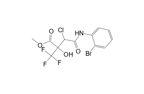 methyl 4-(2-bromoanilino)-3-chloro-2-hydroxy-4-oxo-2-(trifluoromethyl)butanoate