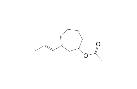 6-Acetoxy-1-propenylcycloheptene