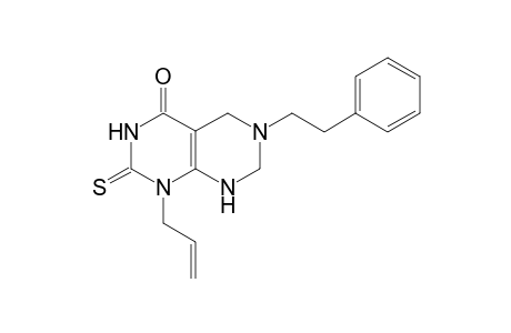 1-Allyl-6-phenethyl-2-thioxo-7,8-dihydro-5H-pyrimido[4,5-d]pyrimidin-4-one