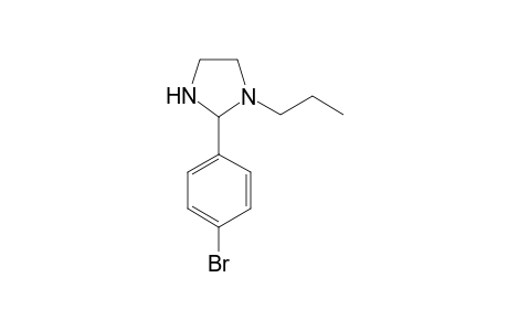 2-(4-bromophenyl)-1-propyl-imidazolidine