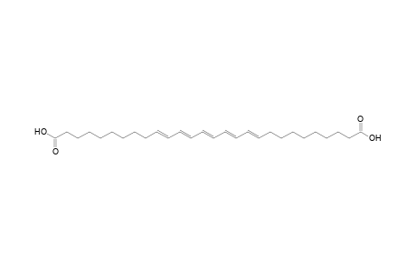Octacosa-10,12,14,16,18-pentaene-dioic acid