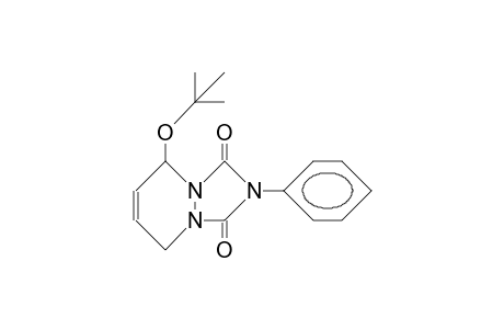 2-T-Butoxy-8-phenyl-1,6,8-triaza-bicyclo(4.3.0)nonane-7,9-dione