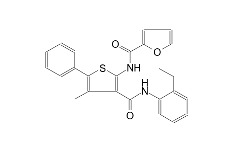 2-furancarboxamide, N-[3-[[(2-ethylphenyl)amino]carbonyl]-4-methyl-5-phenyl-2-thienyl]-