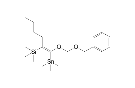 (Z)-2-Trimethylsilyl-1-benzyloxymethoxy-1-trimethylstannylhex-1-ene