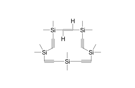 1,1,4,4,7,7,10,10,13,13-DECAMETHYL-1,4,7,10,13-PENTASILACYCLOPENTADEC-2(E)-EN-5,8,11,14-TETRAYNE