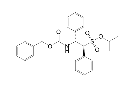 Isopropyl (1S, 2R)-2-[(Benzyloxycarbonyl)amino]-1,2-diphenylethanesulfonate