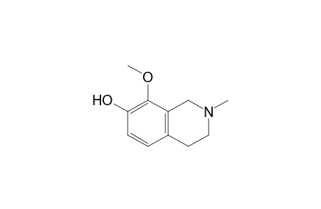 N-Methyl-7-hydroxy-8-methoxy-1,2,3,4-tetrahydroisoquinoline