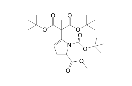 1-O-tert-butyl 2-O-methyl 5-[2-methyl-1,3-bis[(2-methylpropan-2-yl)oxy]-1,3-dioxopropan-2-yl]pyrrole-1,2-dicarboxylate