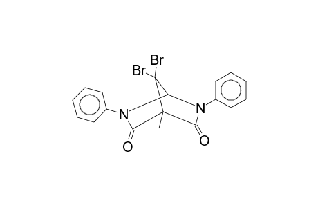 7,7-Dibromo-4-methyl-2,6-diphenyl-2,6-diazabicyclo[2.2.1]heptane-3,5-dione