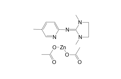 Diacetoxy-(2-{N-[(2'-Pyridyl)methyl]imino]-1,3-dimethyl-1,3,4,5-tetrahydropyrazole})-zinc