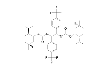 (1-R,2-R)-N,N'-BIS-((-)-MENTHOXYCARBONYL)-1,2-BIS-(4-TRIFLUOROMETHYLPHENYL)-1,2-ETHANEDIAMINE