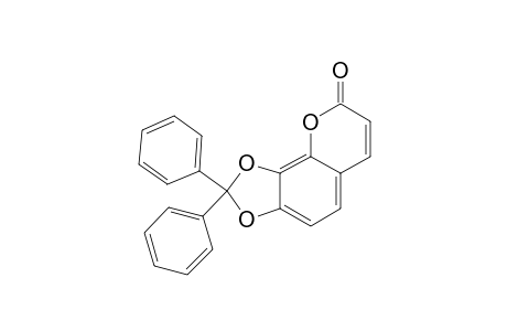 2,2-di(phenyl)pyrano[5,6-g][1,3]benzodioxol-8-one