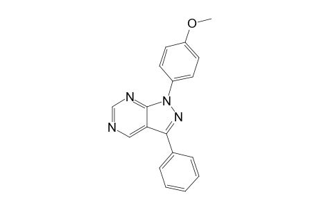 1-(4-Methoxylphenyl)-3-phenyl-1H-pyrazolo[3,4-d]pyrimidine