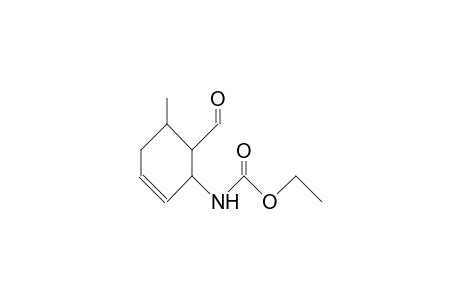 Ethyl 4.alpha.-formyl-5.alpha.-methyl-cyclohexene-3.beta.-carbamate