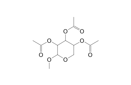 2,3,4-Tri-O-acetyl-1-methyl.beta.-D-xylopyranoside