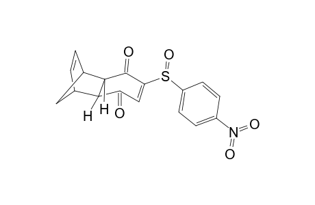 Endo-[4as*,5R*,8S*,8ar*,(S)S*]-5,8-methano-2(p-nitrophenylsulfinyl)-4A,5,8,8A-tetrahydro-1,4-naphthoquinone