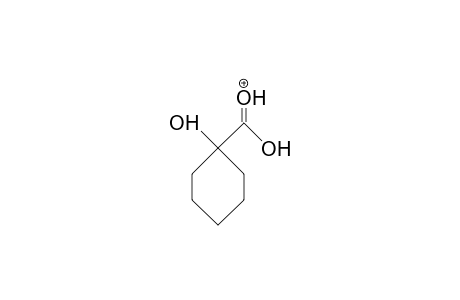 1-Hydroxy-cyclohexanecarboxylic acid, cation