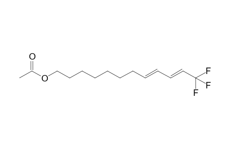 12-Acetoxy-1,1,1-trifluorododeca-2E,4E-diene