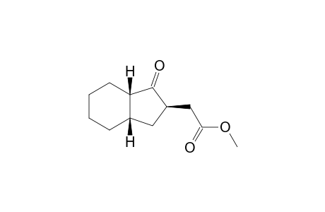 METHYL-2-(1-OXOOCTAHYDROINDEN-2-YL)-ACETATE