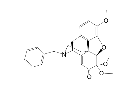 7-OXO-N-BENZYL-NORNEOPINONE-DIMETHYLACETAL