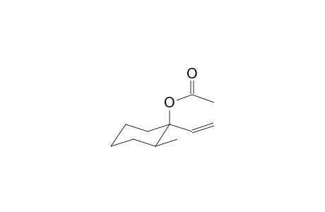 trans-2-METHYL-1-VINYLCYCLOHEXANOL, ACETATE