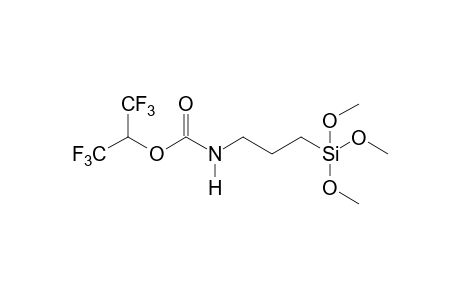 Trifluoro-1-(trifluoromethyl)ethyl [3-(trimethoxysilyl)propyl]carbamate