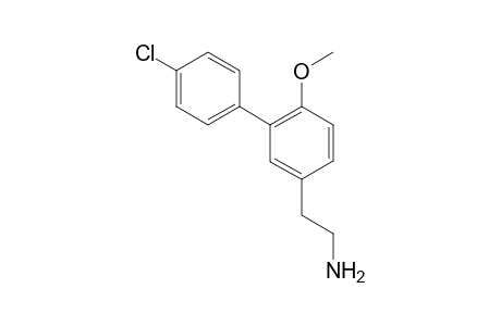 2-(4'-Chloro-6-methoxybiphenyl-3-yl)ethylamine
