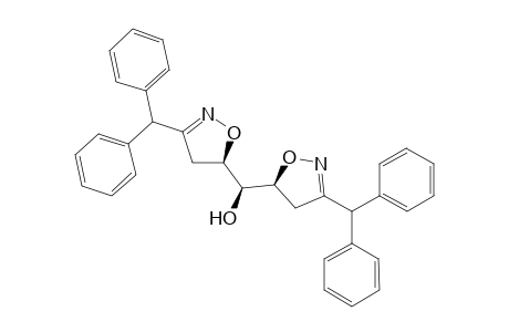 syn,syn-Bis{3,3-[bis(2-diphenylmethyl)]-1,2-isoxazolin-5-yl}methanol