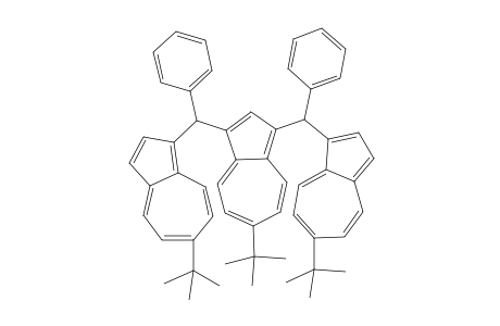 6-tert-Butyl-1,3-bis-[(6-tert-butyl-azulen-1-yl)-phenyl-methyl]-azulene