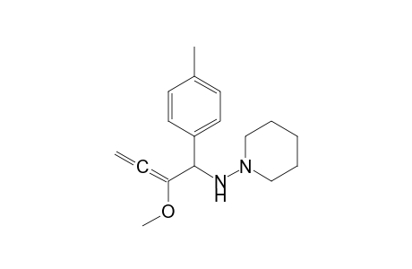 1-N-Piperidinylamino-1-(p-methylphenyl)-2-methoxybuta-2,3-diene