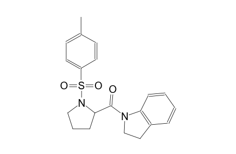 1H-indole, 2,3-dihydro-1-[[1-[(4-methylphenyl)sulfonyl]-2-pyrrolidinyl]carbonyl]-