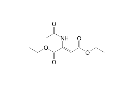 Diethyl 2-(acetylamino)-2-butene-1,4-dioate