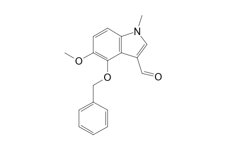 4-Benzyloxy-5-methoxy-1-methylindole-3-carbaldehyde