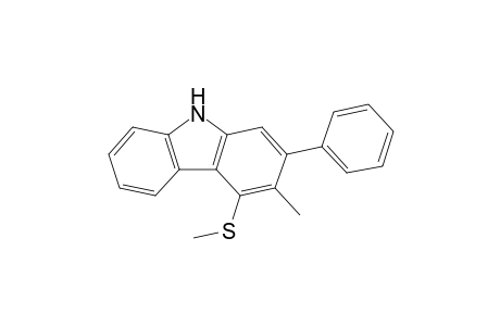 3-methyl-4-(methylthio)-2-phenyl-9H-carbazole